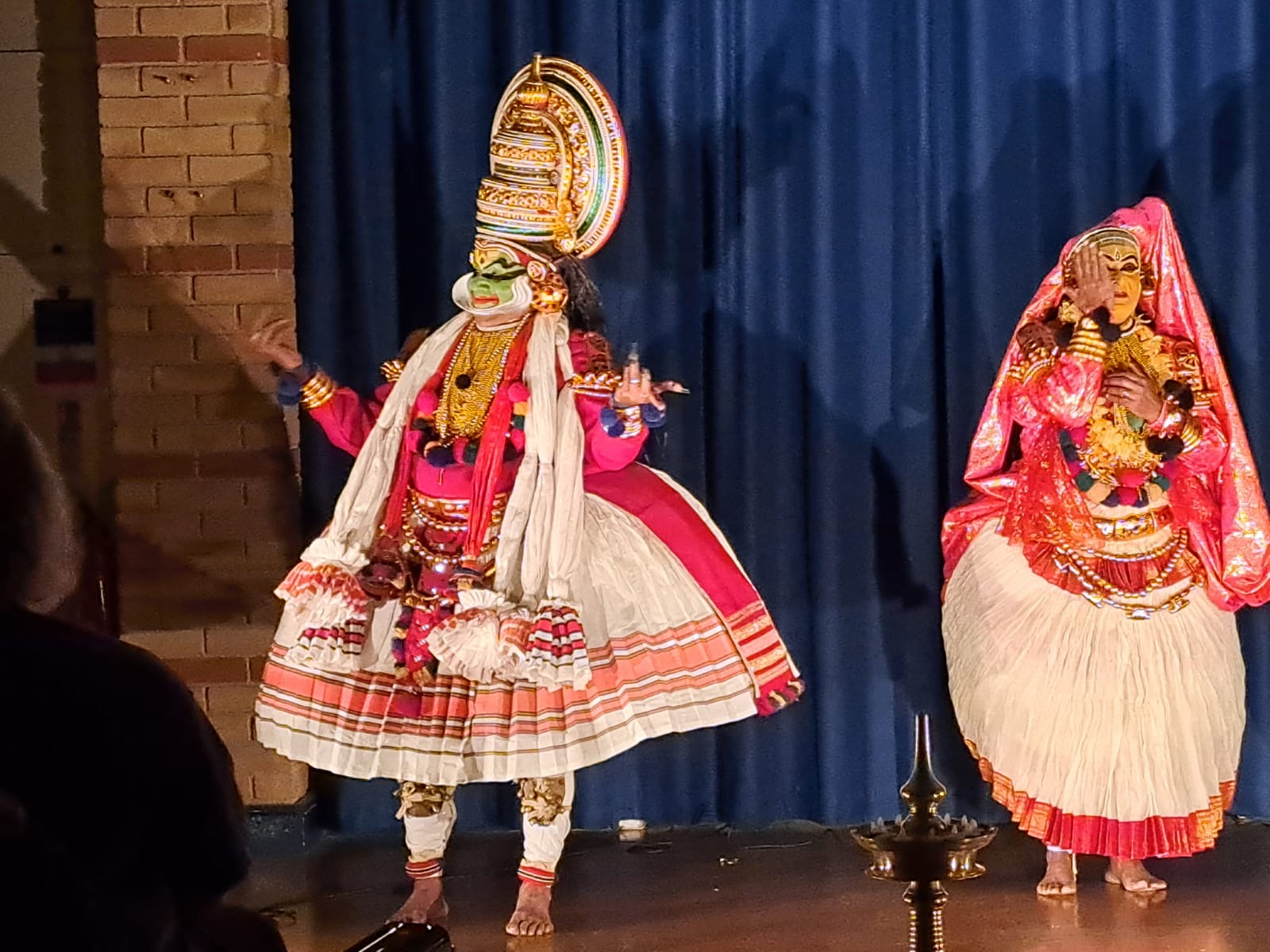 Kathakali Dance company performs to rapt audience