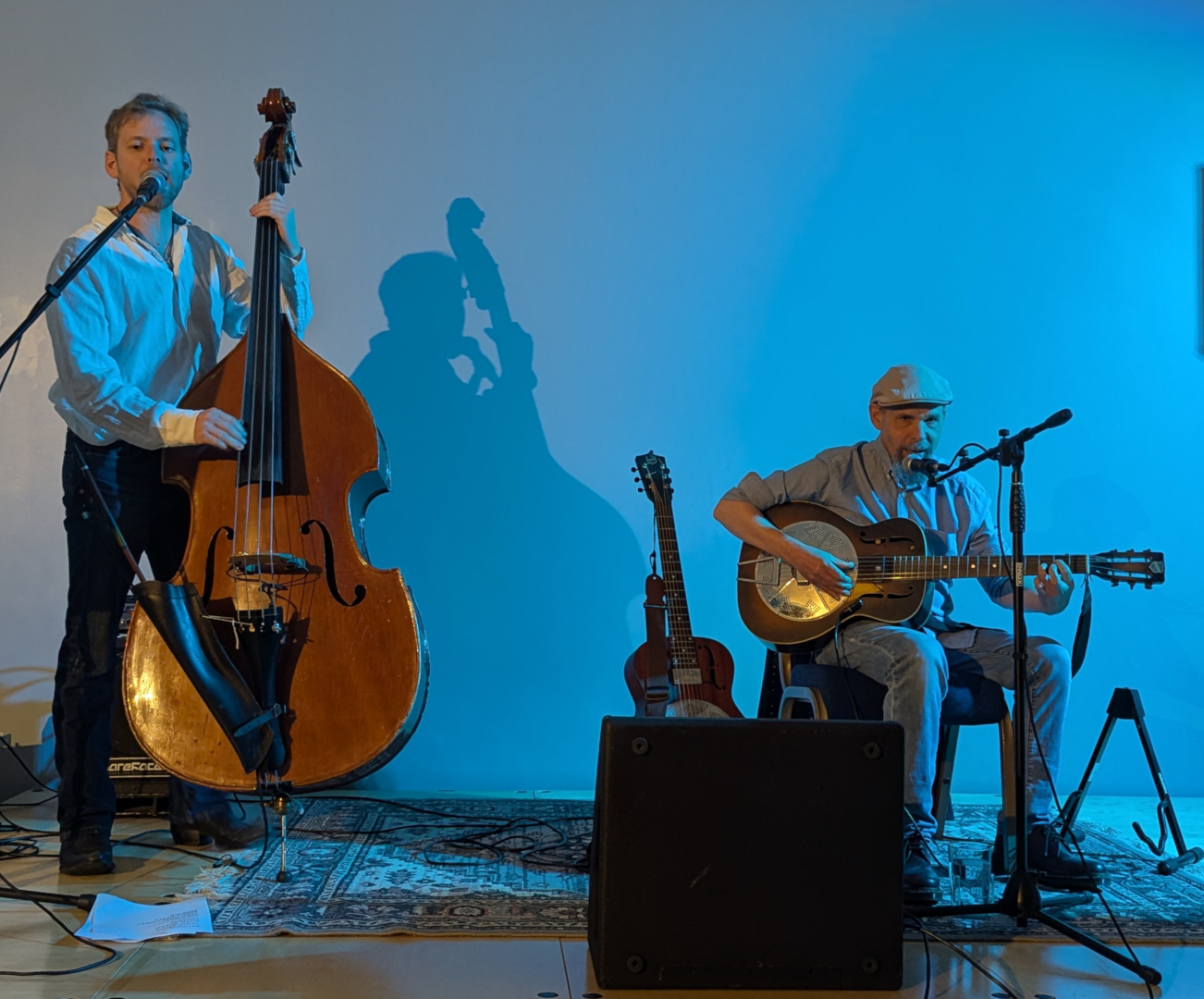Mark Harrison and Charles Benfield
